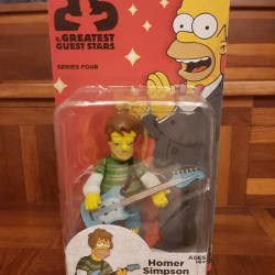 Neca Simpsons Homer Simpson as Kurt Cobain