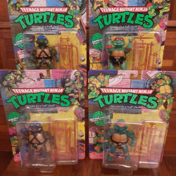 Playmates Teenage Mutant Ninja Turtles Retro Set of 4