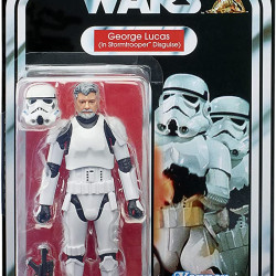 Star Wars The Black Series George Lucas (in Stormtrooper Disguise) Toy 6-Inch-Scale Lucasfilm 50th Anniversary Figure